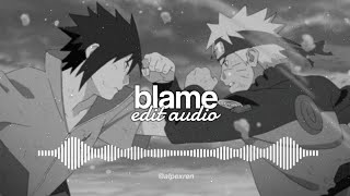 « blame » graves (tim gunter remix) || edit audio.