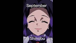 Your birth month your demon slayer character part 2