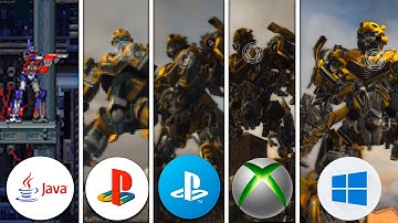 Transformers: The Game ➢ Battle of Game Versions ➢ Java, PS2, PS3, XBOX360, PC, Nintendo DS, PSP