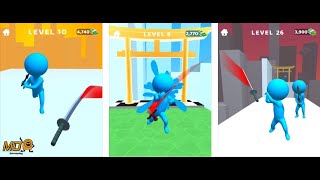 Sword Play! Ninja Slice Runne‪r‬ - Gameplay IOS & Android screenshot 3