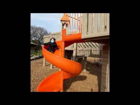 How To Shade A Kids Slide With Landscaping?