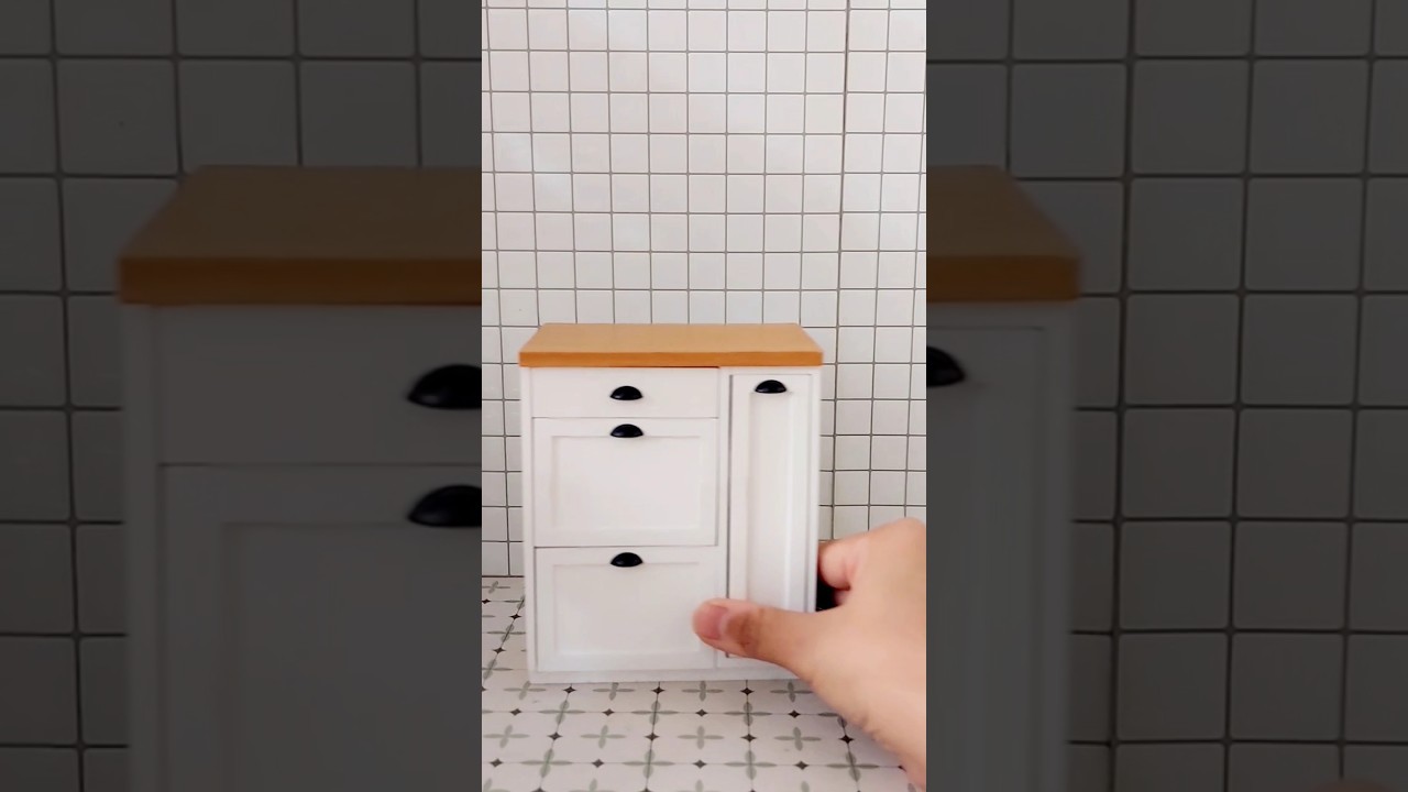 Beautiful mini kitchen playset ⚘️ rement mini kitchen set 