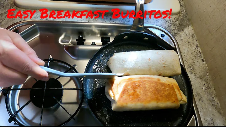 RV Camping - Breakfast Burritos - Easy to make! - Camping in Oregon