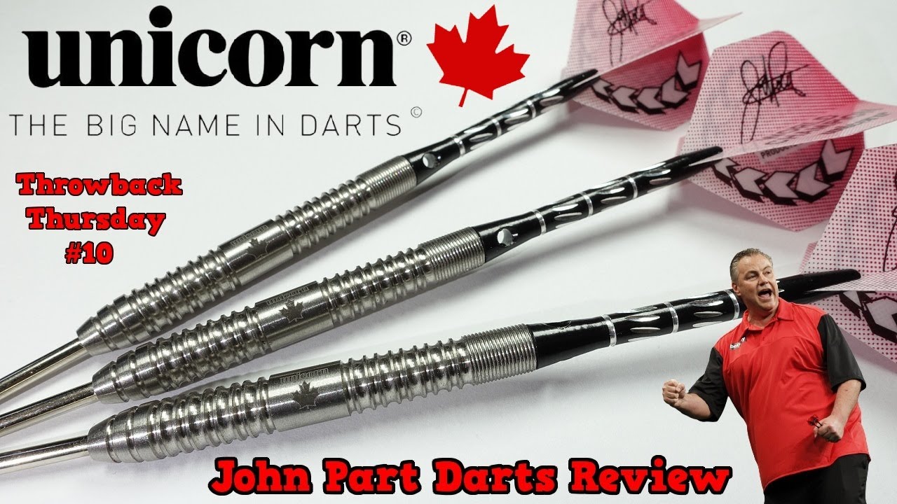Throwback Thursday - Unicorn PART World Champion 24g Darts Review - YouTube