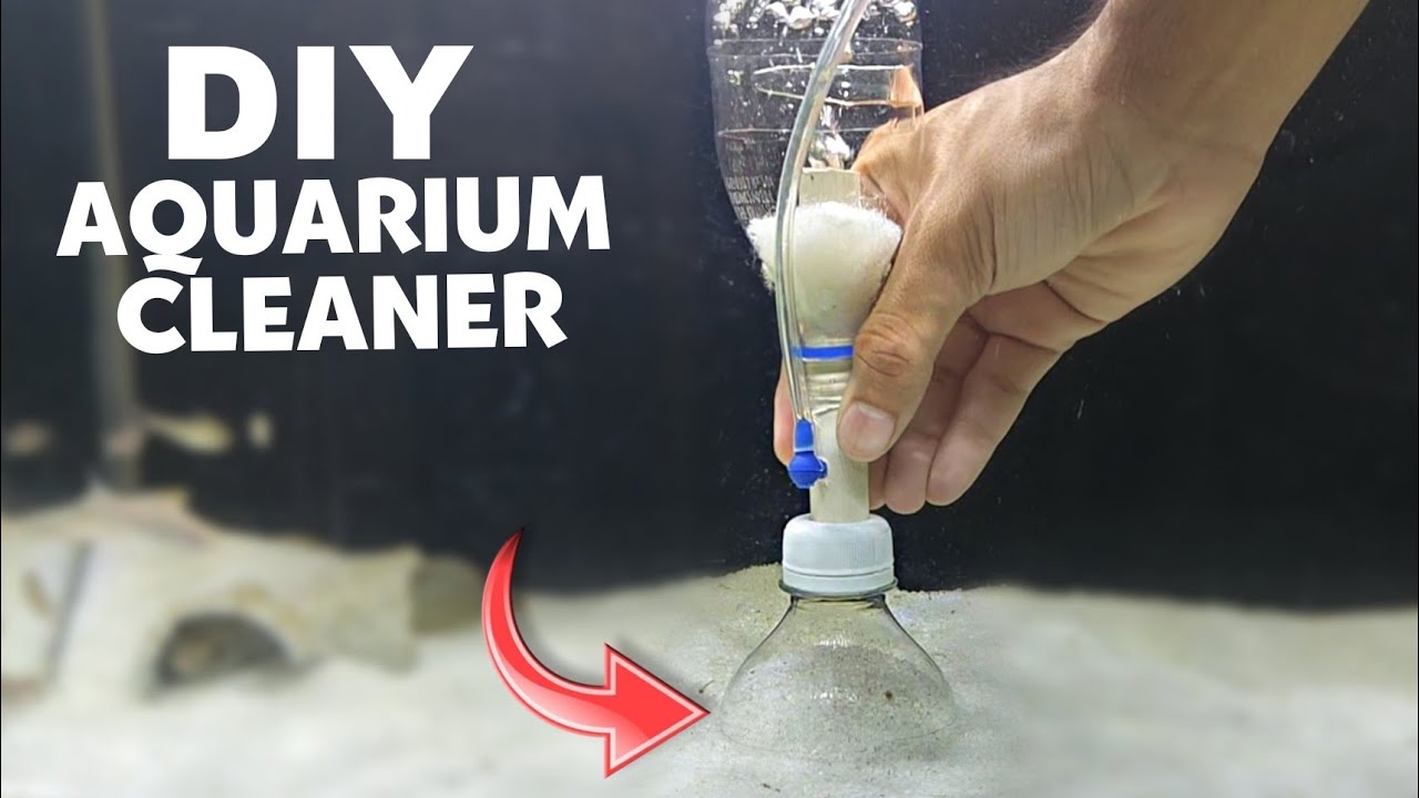 How to make fish tank gravel cleaner at home DIY Fish Tank Filter 