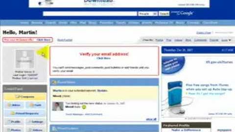 PYST Tutorial MySpace Social Marketing top tier home business guide