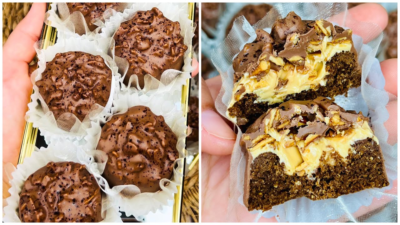 غير بالكوكاو بصح بنتها لا توصف حلوى بشكل راقي وبنة لا تقاوم 😍