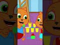 Jugando con Plastilina 🪀🪀🪀 Familia de Gatos Dibujos Animados Para Niños #animados