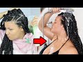 How I Wash & Refresh My Braids 💦 *fast and easy!!*