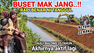 YA ALLAH SUMPAH KALI INI SANGAT RAPI TANGGULNYA LURUS KDM HARUS LIHAT INI KALI BALONG EXCAVATOR ULET