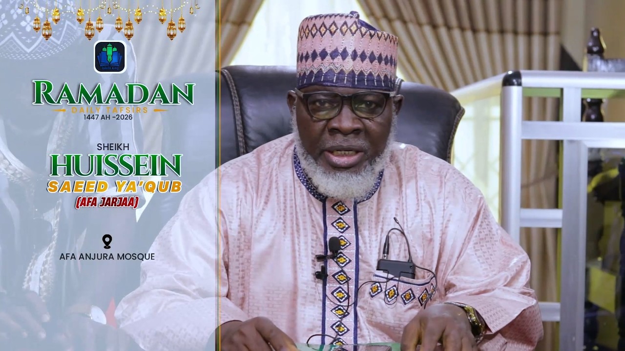 day 05 - AFA JAR'JAA - RAMADAN TAFSIR 1447 H (2026) || iSLAMLOG ||Official