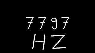 7797 hz