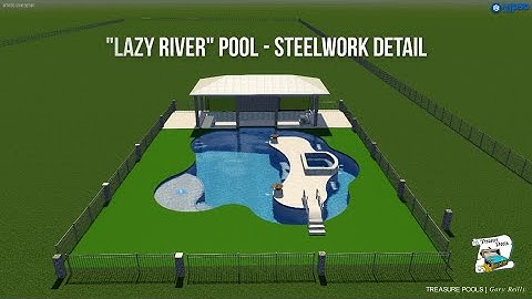 Lazy River Pool - Steelwork Detail