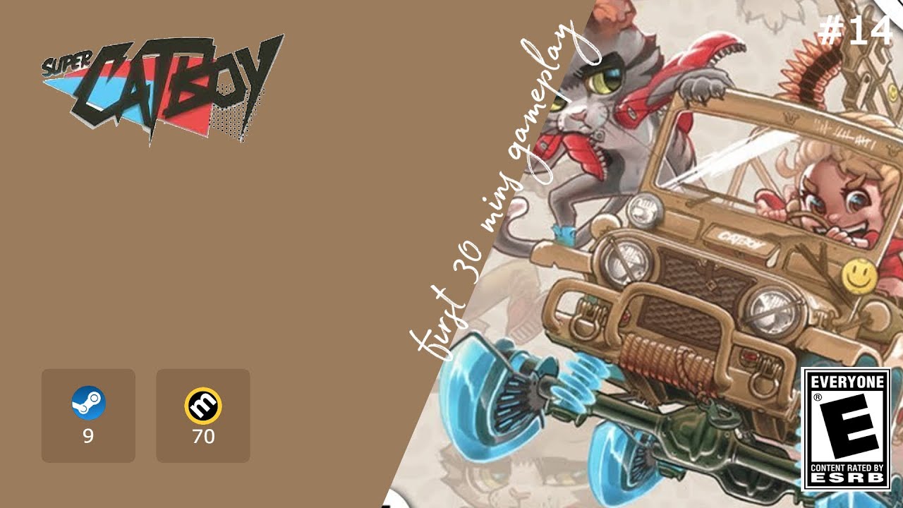 #14 Super Catboy - First 30 Mins Gameplay