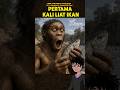 Manusia pertma kali LIAT IKAN 🤣 #ytshorts #shortvideo #fyp #manusiapurba #edukasi #lucu #sejarah