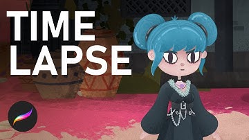 Indie Game Character Design (Timelapse)