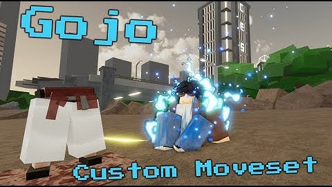 (Skill Builder) GOJO Custom Moveset | Jujutsu Shenanigans