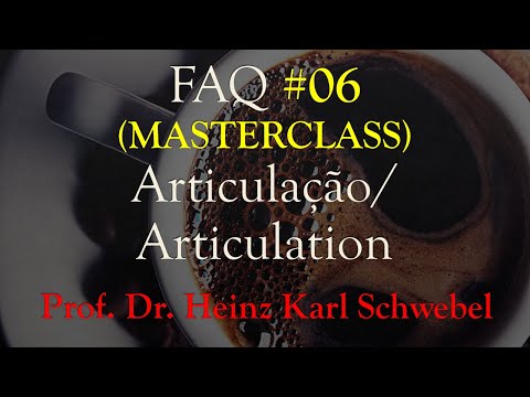 ARTICULATION/ARTICULAÇÃO MASTERCLASS & FAQ #06 Trumpeter´s Stuff - by [Dr. Heinz karl Schwebel]
