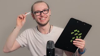 Fast 100 Fragen für Nachteulen✨😴 | Soft Speaking, Writing Sounds,  | ASMR Deutsch screenshot 5