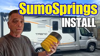 Installing Sumo Springs  Front and Rear Class C RV  Easy Suspension Upgrade