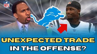 🦁🏈 BREAKING NEWS: LIONS TRADE - UNEXPECTED OFFENSIVE SHAKE-UP!