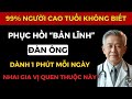 Hồi Sinh &quot;Bản Lĩnh&quot; Đàn Ông - 1 Phút Mỗi Ngày Nhai Gia Vị Quen Thuộc Này | Tuổi Già Thông Thái