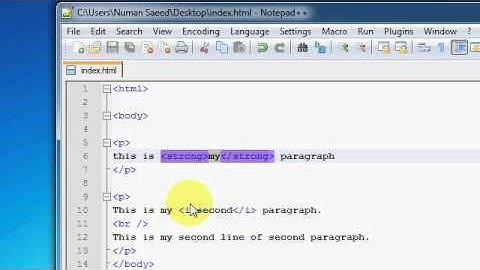 HTML TUTORIAL -7- HTML FORMATTING [URDU]