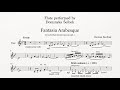 Herman beeftink  fantasia arabesque for solo flute and percussion sheet music