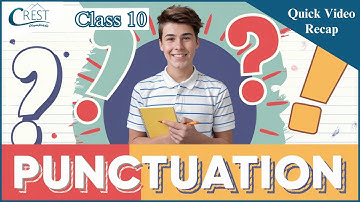 Class 10 Punctuation | English Olympiad | CREST Olympiads