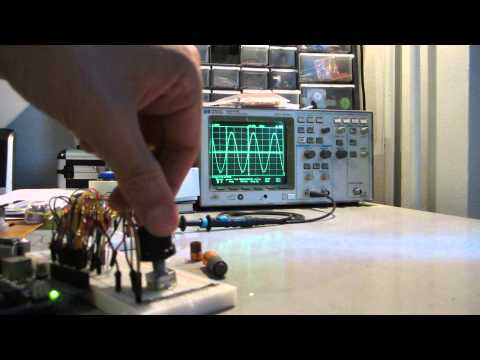 Arduino (any microcontroller) as a variable capacitor using an rotary encoder