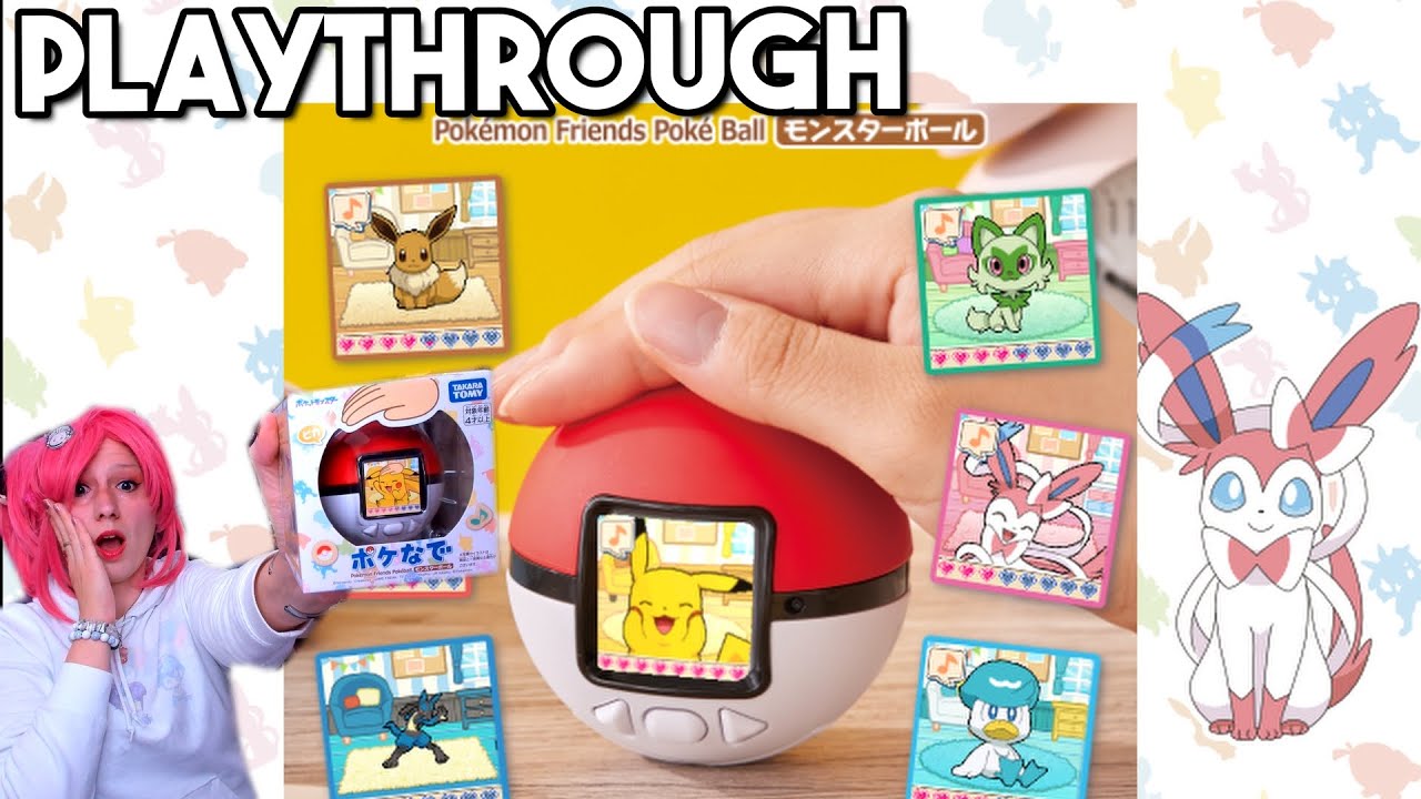 Pokemon Friends Pokeball Playthrough - IT HAS ENGLISH! - YouTube
