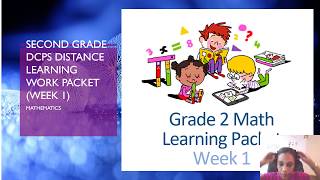 DCPS Math Learning Packet Week 1- Day 4 (part 1)