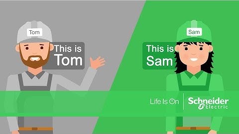 Schneider Electric Smart Building Services Animation