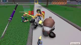 [Roblox] Todos contra todos con lucky blocks xD