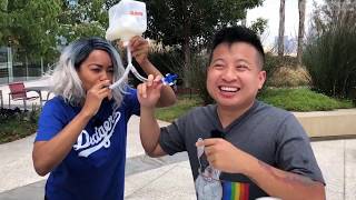 Testing The Craziest Beer Bong Ever! *Hilarious*