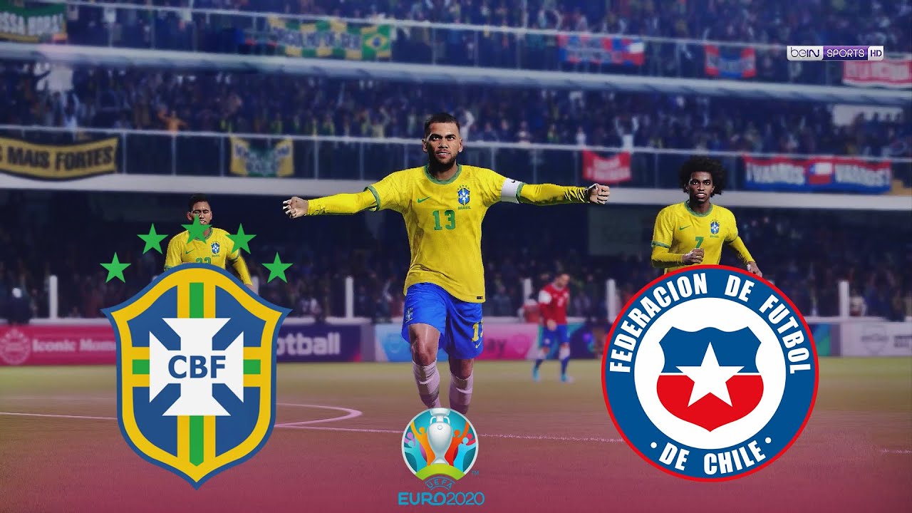 PES 2021 - Brazil vs Chile, Copa America 2021