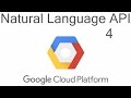 Natural Language API - Google Cloud Python Tutorials p.4