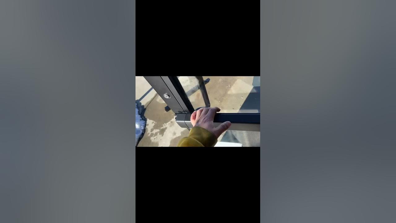 Install 8800 assa abloy 8800 push bar YouTube