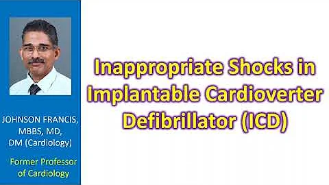 Inappropriate shocks in implantable cardioverter defibrillator (ICD)