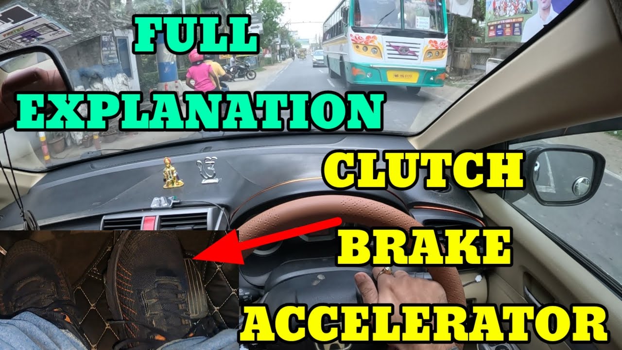 Clutch use in narrow road market| Full explanation for learners in driving| Rahul Drive Zone