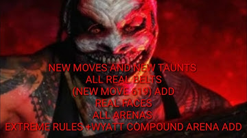 WR3D 2K20 LITE MOD BY MIKE LINK IN DESCRIPTION