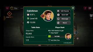 Ak47 Playing teen Patti Gold how git unlimited chips for Teen Patti Gold screenshot 5