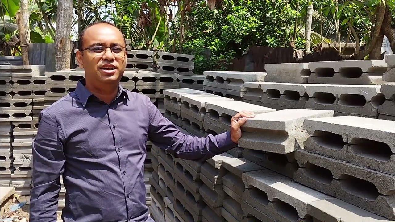 Hollow Block production visited by PKSF YouTube