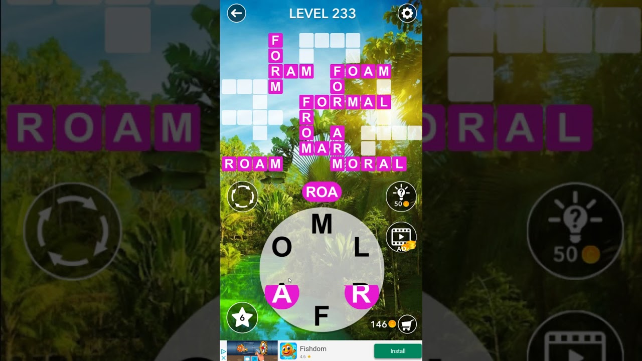 Word Crossword Search level 233