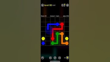 Flow Free - Links - Loop Pack - Level 88 (6x6)