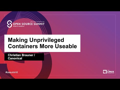 استفاده بیشتر از ظروف غیرمجاز Christian Brauner Canonical 