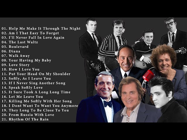 Best Oldies Songs - The Legends - Paul Anka,Engelbert Humperdinck,Matt Monro,Elvis, Andy Williams class=