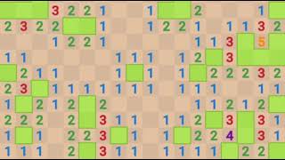 Google Minesweeper - Medium 19 Seconds Flagless (Former WR)