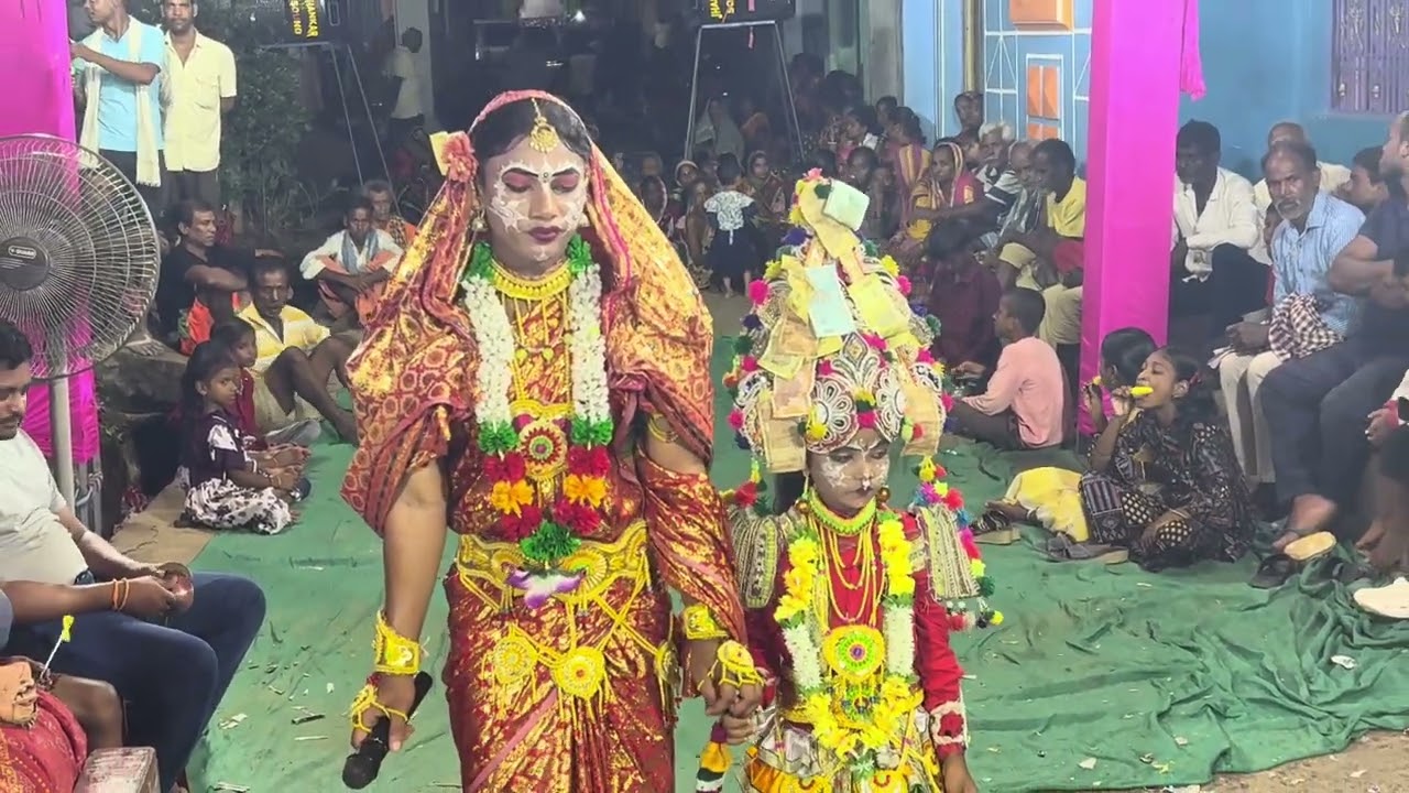 Prahallad nataka// Raja @  Sri Rajib Patra /ଗୀତ @ମୋ ନେତ୍ର ସମ୍ପତି ରେ// ରାଣୀ @ ରିତେଶ #
