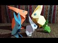 Origami rabbit      sha sl paper craft